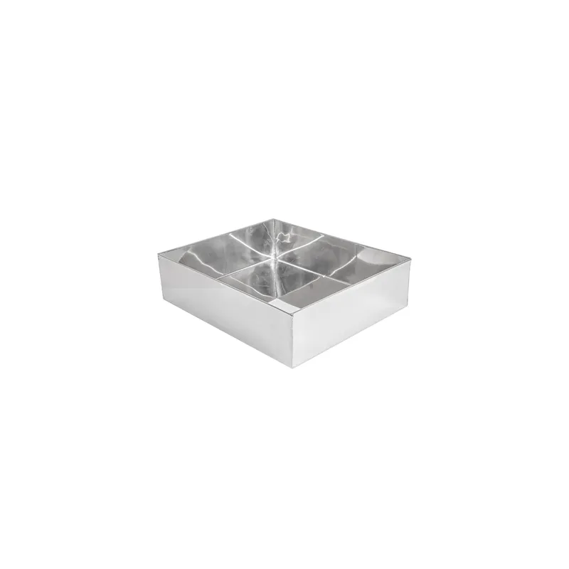 BOÎTE POUR BUFFET ARTINOX  30x25,3x8 CM ARGENTE INOX (1 UNITÉ)