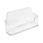 PORTE-CARTES DE VISITE À POSER 9,5x2,3x4,8 CM TRANSPARENT PS (2 UNITÉ) PORTE-CARTES DE VISITE À POSER