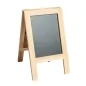 TABLEAU DOUBLE CÔTÉ 25x15x2 CM NATUREL BOIS (1 UNITÉ) TABLEAU DOUBLE CÔTÉ