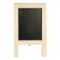 TABLEAU DOUBLE CÔTÉ 25x15x2 CM NATUREL BOIS (1 UNITÉ) TABLEAU DOUBLE CÔTÉ
