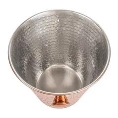 SEAU À CHAMPAGNE MARTELÉ