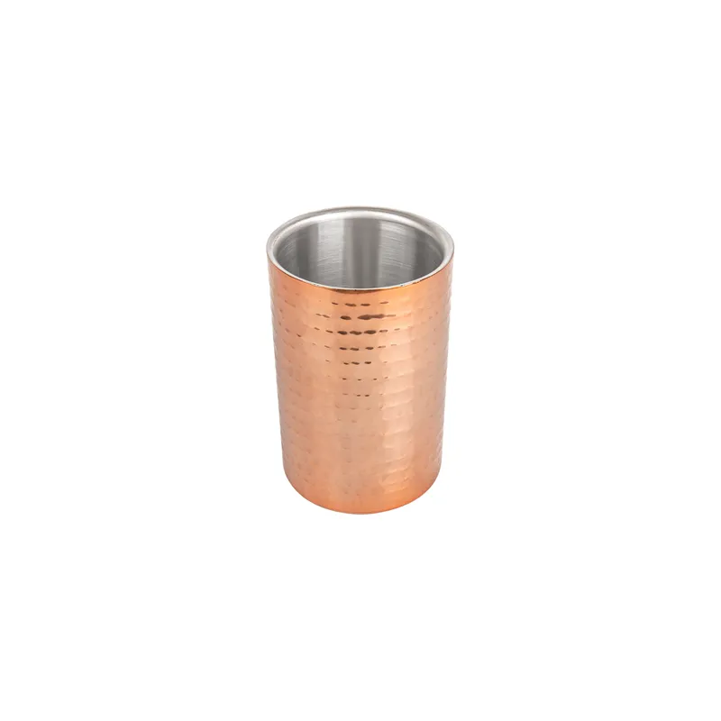 RAFRAÎCHISSEUR À VIN MARTELÉ ARTINOX  Ø 10,8x17,8 CM CUIVRE INOX (1 UNITÉ)
