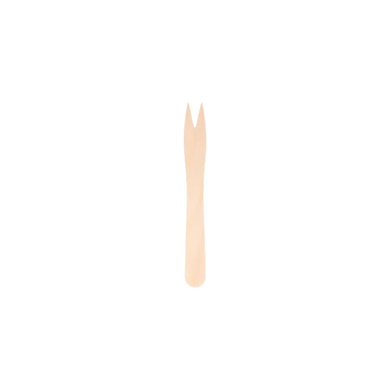 PIQUES FRITES SOUS SACHETS WOOD  8,5 CM NATUREL BOIS (500 UNITÉ)