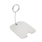 SUPPORTS POUR ÉTIQUETTES DE BUFFET 8,5x7x6 CM ARGENTE INOX (1 UNITÉ) SUPPORTS POUR ÉTIQUETTES DE BUFFET