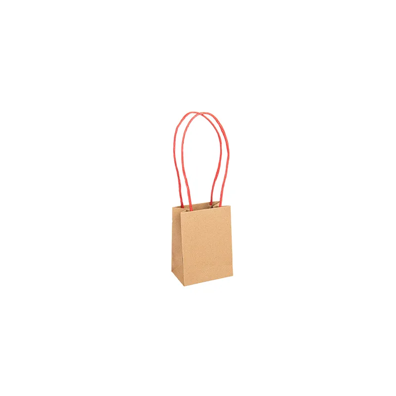 SACS SOS AVEC ANSES EN PAPIER ROUGE 110 G/M2 9+6x12 CM NATUREL KRAFT (100 UNITÉ) SACS SOS AVEC ANSES EN PAPIER ROUGE 110 G/M2 9+6x12 CM NATUREL KRAFT (100 UNITÉ)