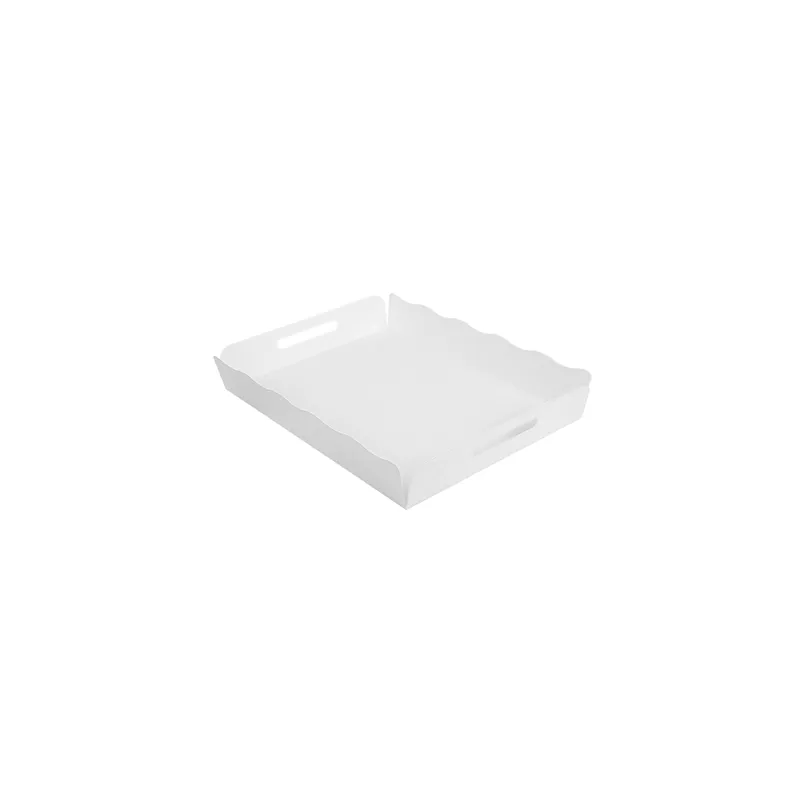 PLATEAUX + COUVERCLE THEPACK 40,5x30,5x6 CM BLANC CARTON MICROCANAL (150 UNITÉ) PLATEAUX + COUVERCLE THEPACK 40,5x30,5x6 CM BLANC CARTON MICROCANAL (150 UNITÉ)
