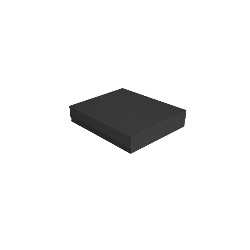 PLATEAUX + COUVERCLE THEPACK  32x27x4 CM NOIR CARTON NANO-MICRO (150 UNITÉ)