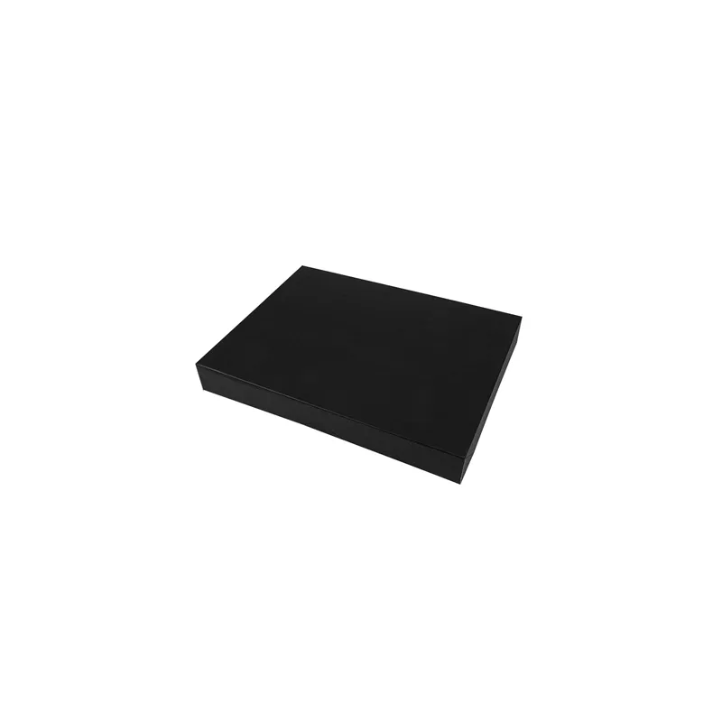 BOÎTES CATERING, PLATE THEPACK  42x32x6 CM NOIR CARTON NANO-MICRO (100 UNITÉ)