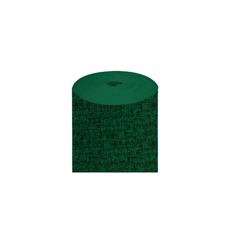 "TÊTE-À-TÊTE" PRÉ. 120CM (20 FEU.) 'JAZZ' 55 G/M2 0,40x24 M VERT JAGUAR AIRLAID (6 UNITÉ)