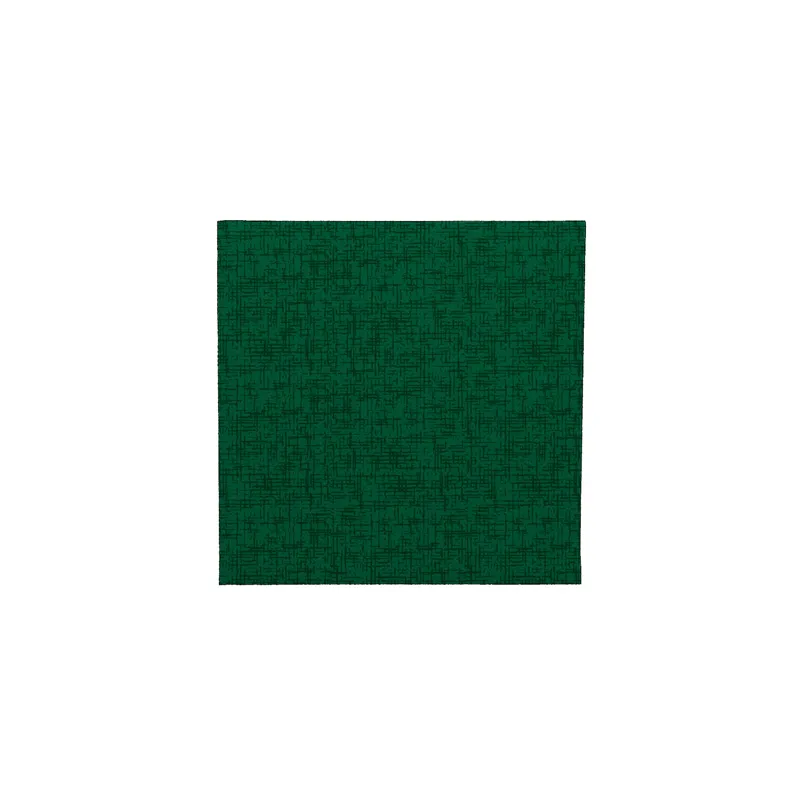 SERVIETTES P. 1/4 JAZZ 55 G/M2 20x20 CM VERT JAGUAR AIRLAID (3600 UNITÉ)