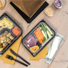 COFFRETS POUR REPAS 3 COMPART.