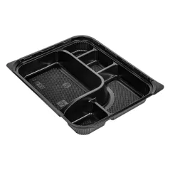 COFFRETS POUR REPAS 5 COMPART.