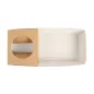PLATEAUX TRANSPORT 1 VERRE+1 COMPART.