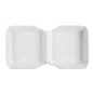 BURGER BOX AKALA 26x13,7x3,4 CM BLANC PORCELAINE (6 UNITÉ) BURGER BOX