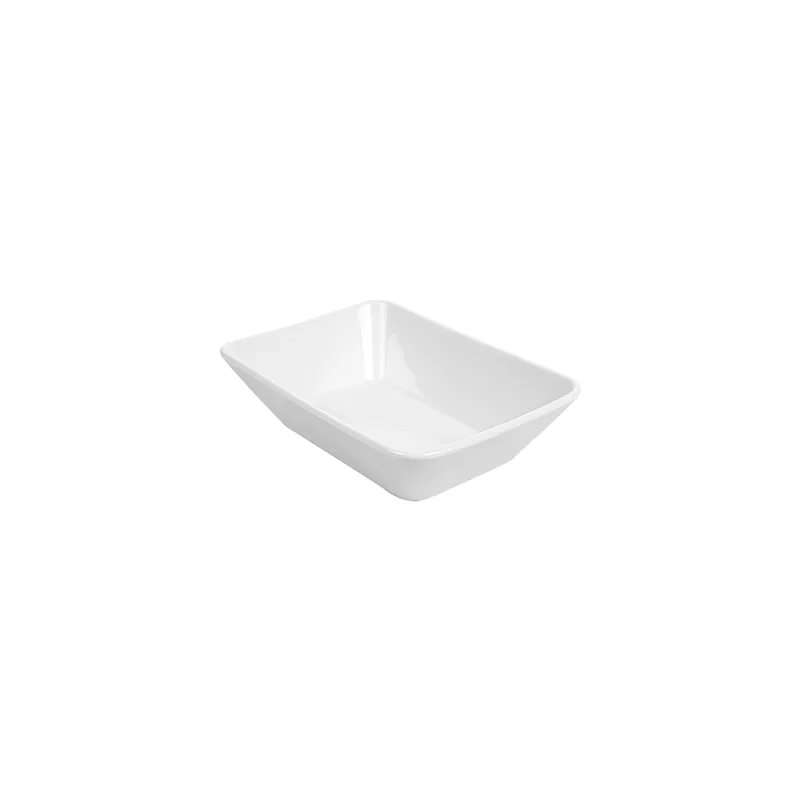 PANIERS À FRIRE S AKALA  13,5x9,4x3,2 CM BLANC PORCELAINE (6 UNITÉ)