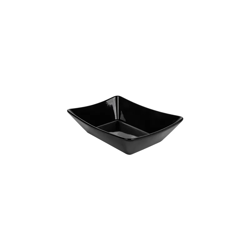 PANIERS À FRIRE L AKALA  19,3x13,3x4,8 CM NOIR PORCELAINE (6 UNITÉ)