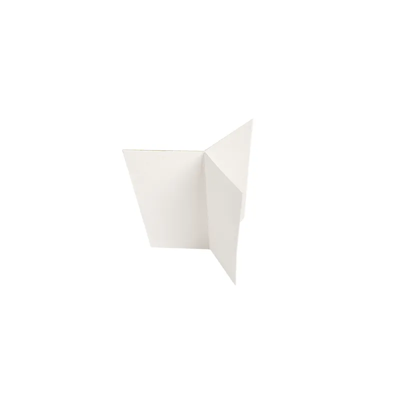 INTERCALAIRE 3 COMPART.  260 + 36 PE G/M2 Ø12,7/10,4x8,5 CM BLANC CARTON (500 UNITÉ)