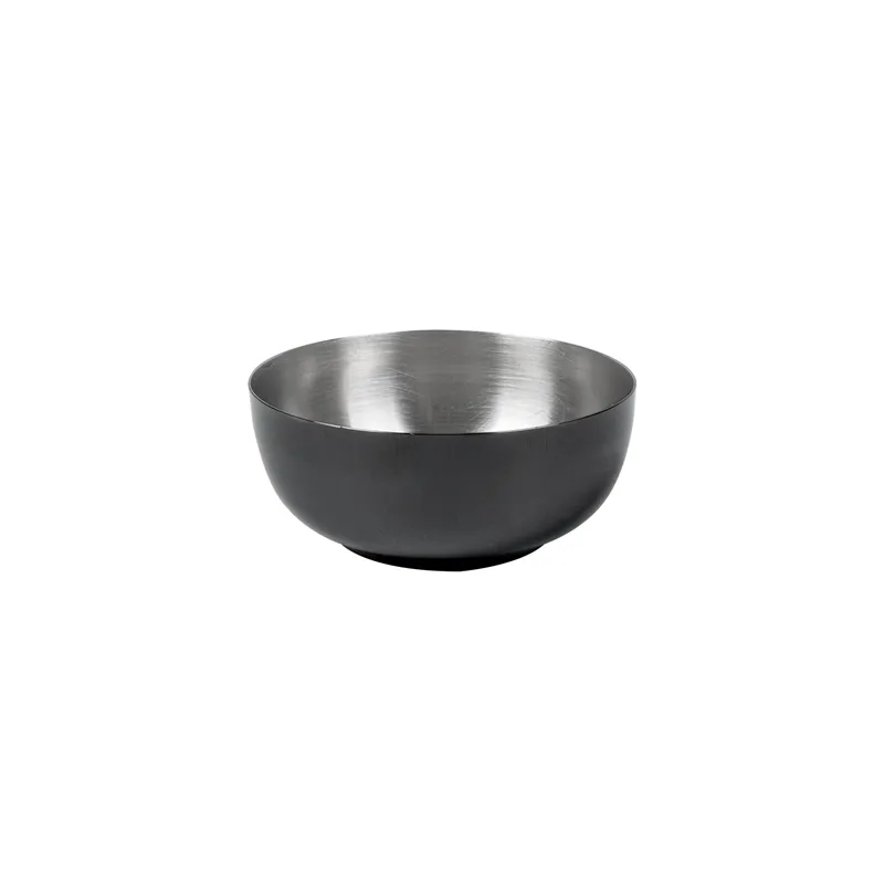 BOL ARTINOX 135 ML Ø 7,5x2,6 CM NOIR INOX (6 UNITÉ)