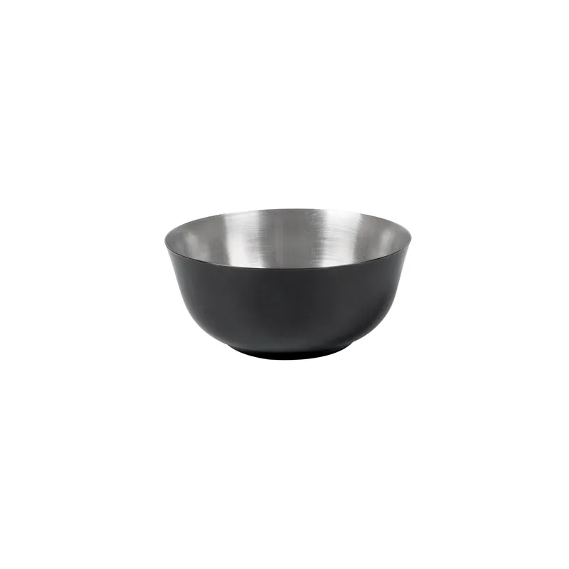 BOL ARTINOX 284 ML Ø 10,5x4,8 CM NOIR INOX (6 UNITÉ)