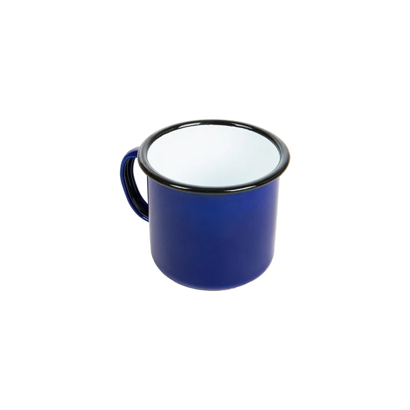 TASSES ENAMELWARE 350 ML Ø 8x8 CM BLEU ACIER ÉMAILLÉ (6 UNITÉ) TASSES ENAMELWARE 350 ML Ø 8x8 CM BLEU ACIER ÉMAILLÉ (6 UNITÉ)
