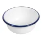 BOLS ENAMELWARE 300 ML Ø 11,5x5 CM BLANC ACIER ÉMAILLÉ (6 UNITÉ) BOLS