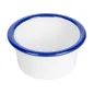 RAMEQUINS ENAMELWARE 90 ML Ø 8x3,2 CM BLANC ACIER ÉMAILLÉ (12 UNITÉ) RAMEQUINS