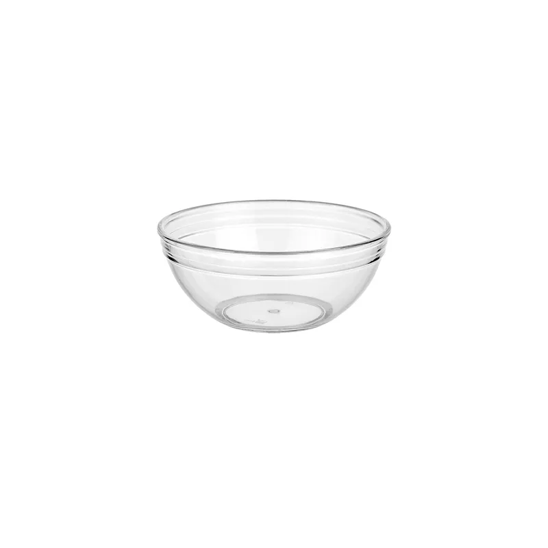 POTS SALADIERS  470 ML Ø 13/6x5,5 CM TRANSPARENT POLYCARBONATE (10 UNITÉ)