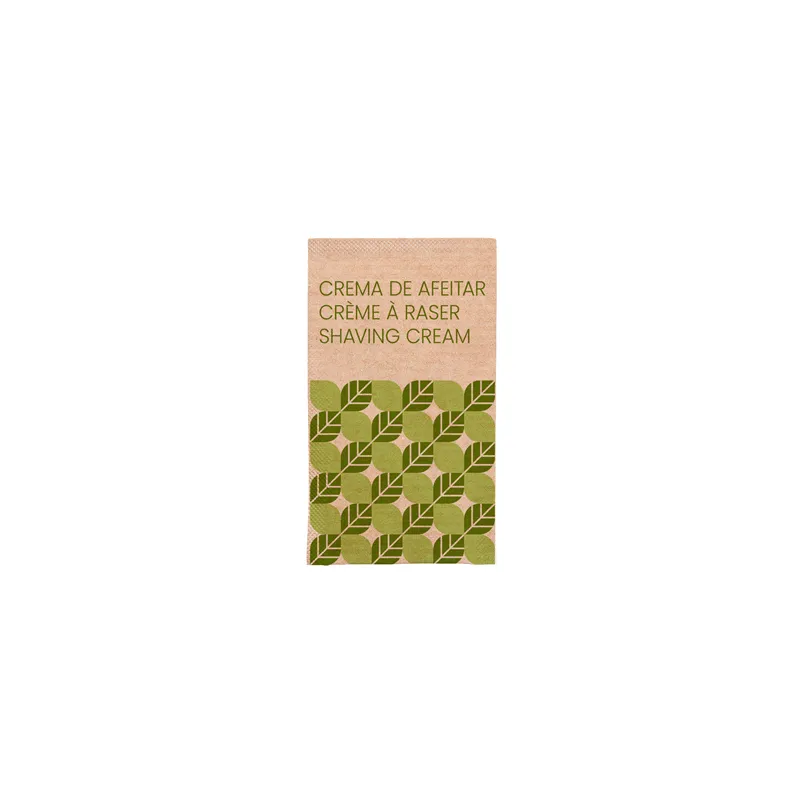 SACHETS CRÈME À RASER 'NATURAL' 5 ML 4,5x8 CM NATUREL KRAFT (2000 UNITÉ) SACHETS CRÈME À RASER 'NATURAL' 5 ML 4,5x8 CM NATUREL KRAFT (2000 UNITÉ)
