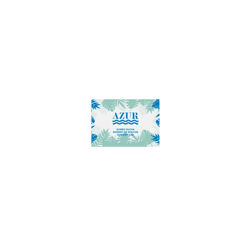 BONNETS DOUCHE EN SACHETS BLANC 'AZUR' 10,5x7 CM BLANC PE (250 UNITÉ) BONNETS DOUCHE EN SACHETS BLANC 'AZUR' 10,5x7 CM BLANC PE (250 UNITÉ)