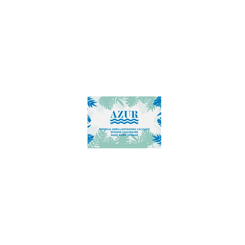 ÉPONGES CHAUSSURES EN SACHET BLANC 'AZUR' 5,9x10,6x2,2 CM (250 UNITÉ) ÉPONGES CHAUSSURES EN SACHET BLANC 'AZUR' 5,9x10,6x2,2 CM (250 UNITÉ)