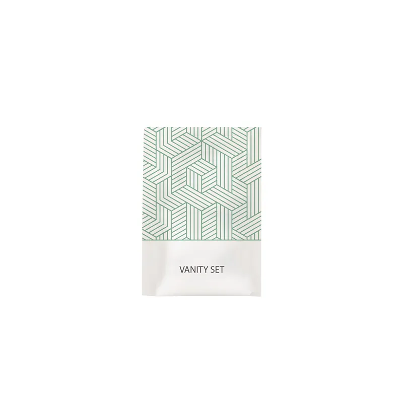 VANITY SET EN SACHET BLANC 'THERAPY' 7x10,5 CM (250 UNITÉ) VANITY SET EN SACHET BLANC 'THERAPY' 7x10,5 CM (250 UNITÉ)