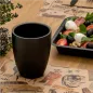 GOBELETS ARTINOX 200 ML Ø 8x10 CM NOIR INOX (1 UNITÉ) GOBELETS