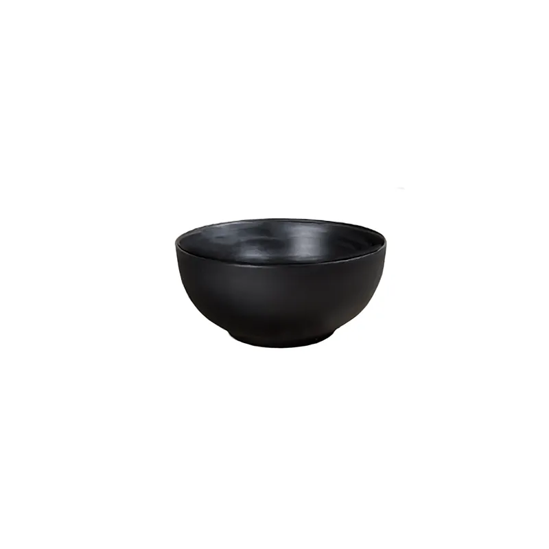 BOLS ASAMI WARE 300 ML Ø 11,5x4 CM NOIR MÉLAMINE (12 UNITÉ)