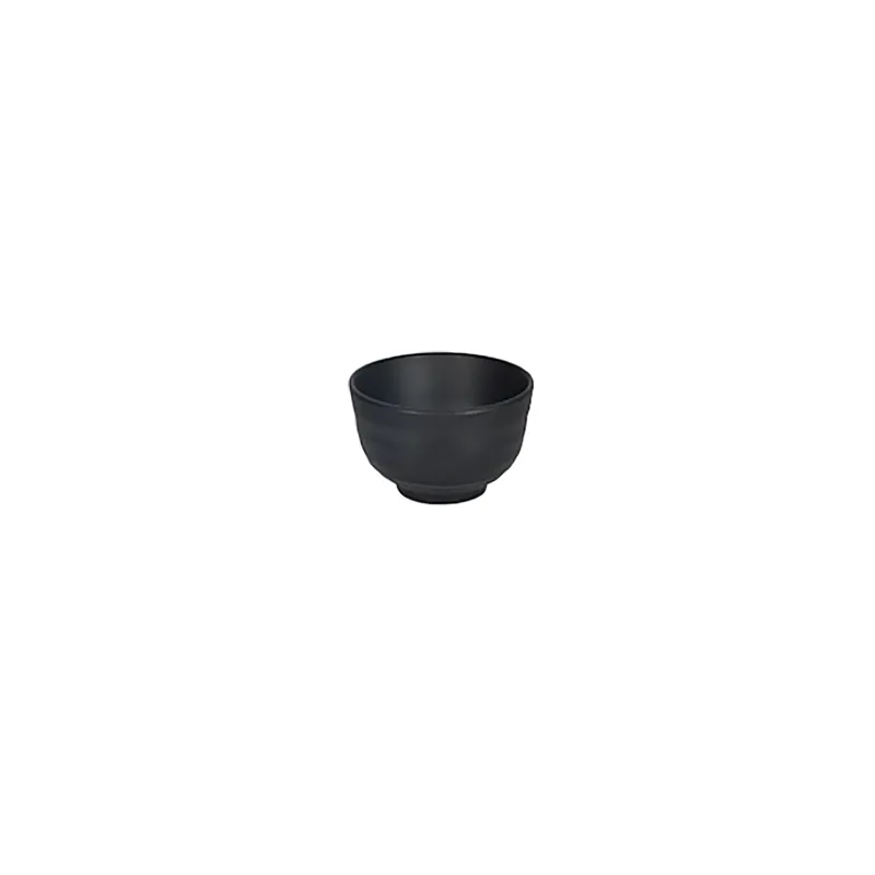 BOLS ASAMI WARE 450 ML Ø 14x7 CM NOIR MÉLAMINE (6 UNITÉ)