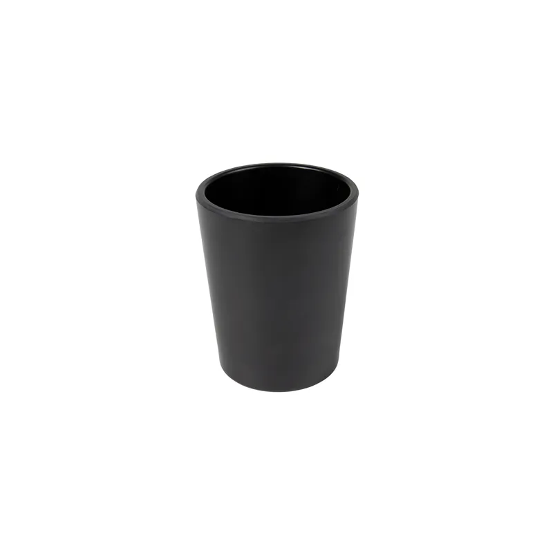 GOBELETS ASAMI WARE 240 ML Ø 7,5x9,2 CM NOIR MÉLAMINE (6 UNITÉ)