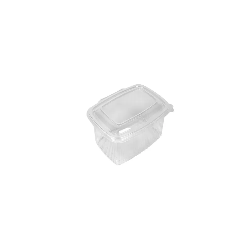 RÉCIPIENT AVEC CHARNIÈRE  1000 ML 18,7x14,4x6,4 CM TRANSPARENT PP (400 UNITÉ)