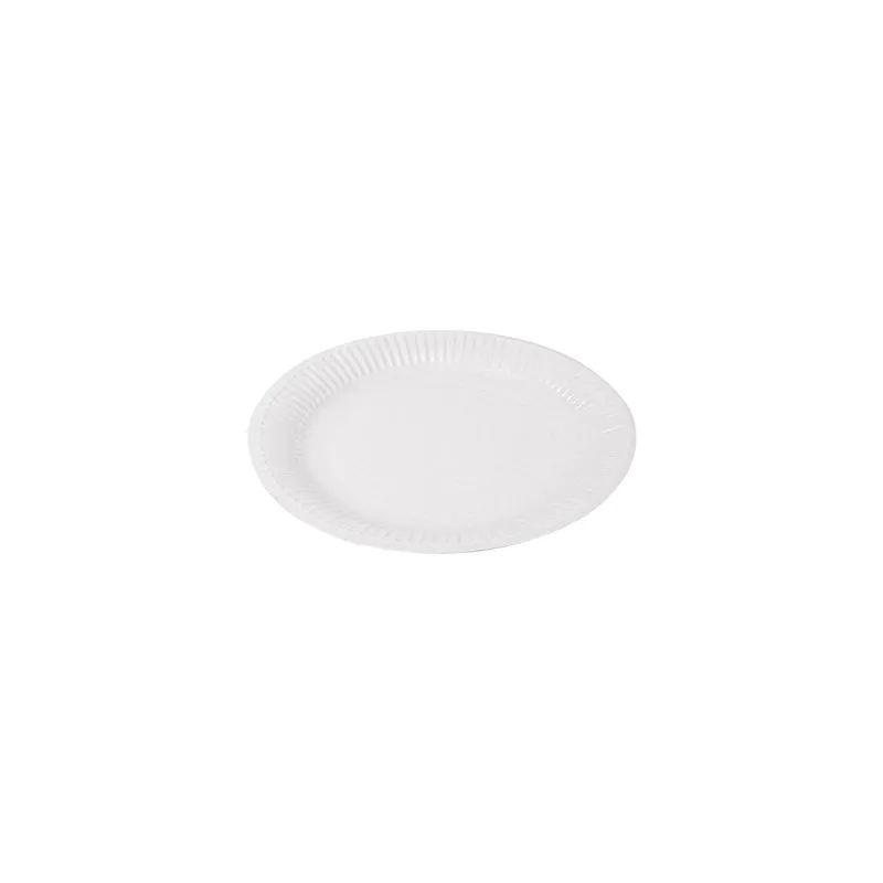 PLATEAUX PÂTISSERIE EN RELIEF  300 G/M2 Ø 24 CM BLANC CARTON (100 UNITÉ)
