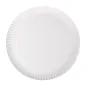 PLATEAUX PÂTISSERIE EN RELIEF 420 G/M2 Ø 28 CM BLANC CARTON (50 UNITÉ) PLATEAUX PÂTISSERIE EN RELIEF