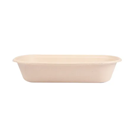 LUNCH BOXES 1 COMPART. BIONIC 850 ML 23,5x13,1x4,6 CM NATUREL BAGASSE (500 UNITÉ)
