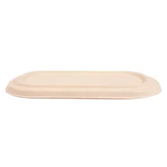 COUVERCLES POUR CODES 320.52/53 BIONIC 850 ML 24,1x13,6x1,4 CM NATUREL BAGASSE (500 UNITÉ)