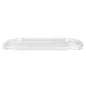 COUVERCLES POUR CODES 320.52/53 850 ML 23,6x13,5x1,3 CM TRANSPARENT PET (500 UNITÉ) COUVERCLES POUR CODES 320.52/53