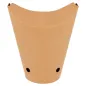 GOBELET À FRITES AVEC FERMETURE 16OZ - 480 ML 200 + 25PE G/M2 8,5x14 CM MARRON CARTON (50 UNITÉ) GOBELET À FRITES AVEC FERMETURE