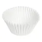 CAPSULES PETIT FOURS 50 G/M2 Ø 5x3,5 CM BLANC PARCH.INGRAISSABLE (500 UNITÉ) CAPSULES PETIT FOURS