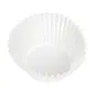 CAPSULES PETIT FOURS 50 G/M2 Ø 5x3,5 CM BLANC PARCH.INGRAISSABLE (500 UNITÉ) CAPSULES PETIT FOURS