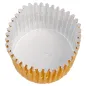 CAPSULES PETIT FOURS Ø 2,4x1,7 CM DORE ALUMINIUM (1000 UNITÉ) CAPSULES PETIT FOURS