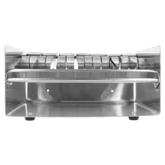 DISTRIBUTEUR POUR ÉTIQUETTES 2,5x2,5 CM   23,5x19x11,7 CM ARGENTE METAL (1 UNITÉ)