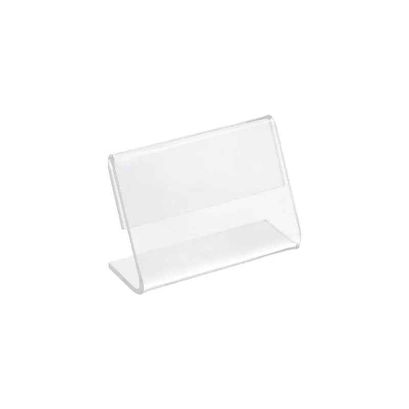 10 U. CHEVALETS POUR ÉTIQUETTES 6x4x2,5 CM TRANSPARENT PVC (1 UNITÉ) 10 U. CHEVALETS POUR ÉTIQUETTES 6x4x2,5 CM TRANSPARENT PVC (1 UNITÉ)