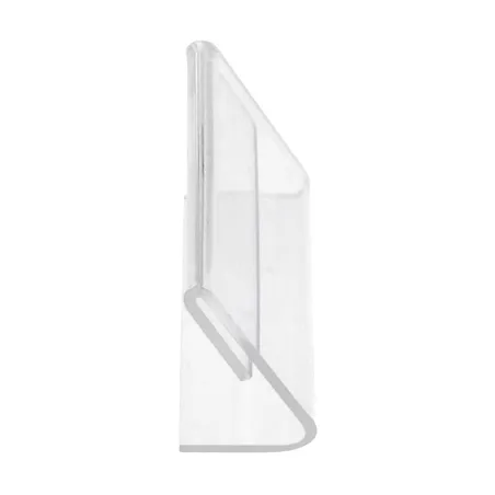 10 U. CHEVALETS POUR ÉTIQUETTES   6x4x2,5 CM TRANSPARENT PVC (1 UNITÉ)