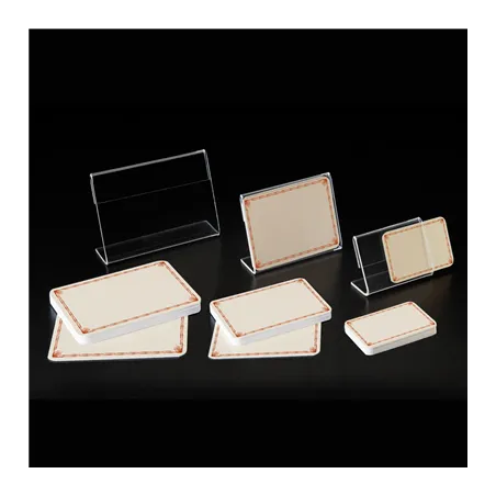 10PCS. ÉTIQUETTES CONTOUR   10x7,5x0,1 CM CREME PVC (1 UNITÉ)