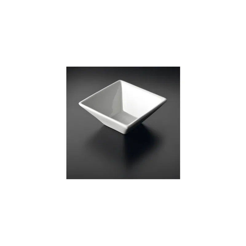 BOLS CARRÉS 17,5 CM BLANC PORCELAINE (12 UNITÉ) BOLS CARRÉS 17,5 CM BLANC PORCELAINE (12 UNITÉ)